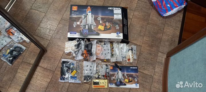 Новый конструктор Космическая ракета, совм с lego