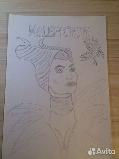 Рисунки карандашом и акварелью на заказ