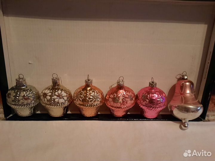 Елочные игрушки СССР