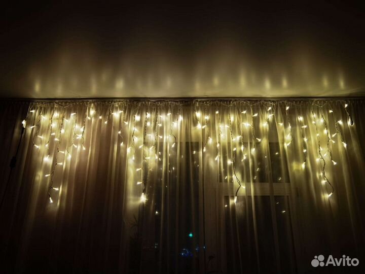 Гирлянда Бахрома 80см уличная