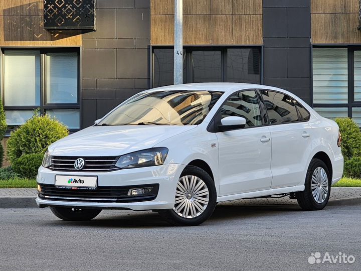 Volkswagen Polo 1.6 AT, 2019, 199 000 км