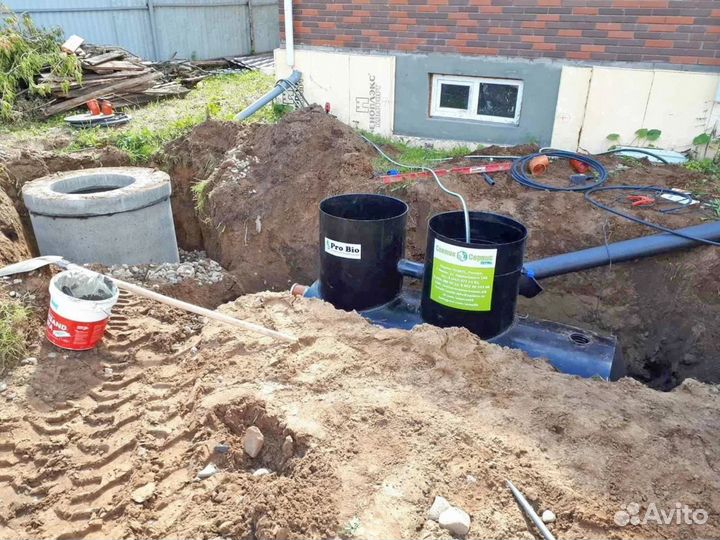 Септик био Урал 7 с переливом