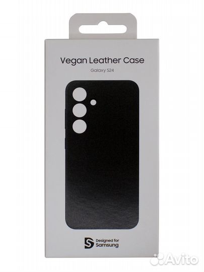 Чехол ориг. Vegan Leather Case для Samsung S24
