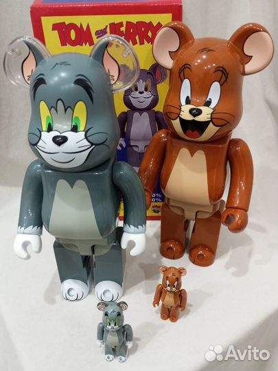 Игрушки Tom and Jerry Bearbrick 400+100