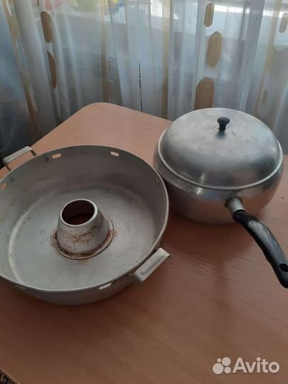 Форма для выпечки ссср,кастрюля-ковш на 3л