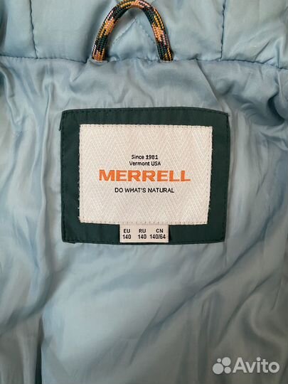 Пуховик для девочки Merrell, р140