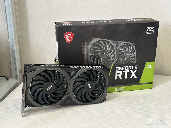 MSI RTX 3060 Ventus 2X 12GB (Под ремонт)