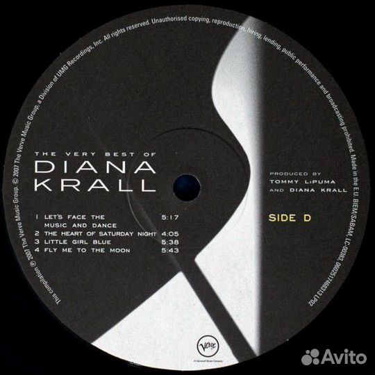 Виниловая пластинка Diana Krall, The Very Best Of