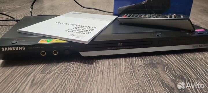 DVD проигрыватель + микрофон
