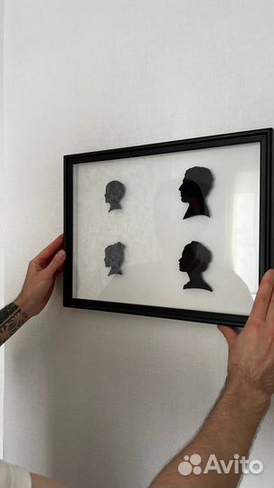 Портрет по фото (Силуэт 3D)