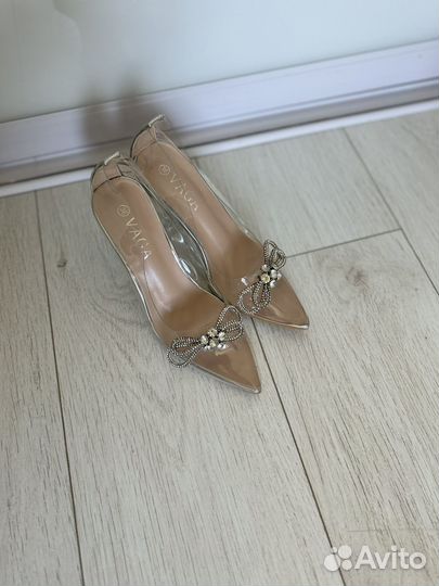 Туфли лодочки прозрачные