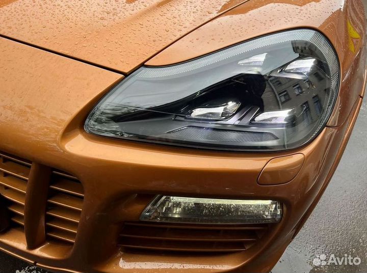 Фары светодиодные Порш Кайен 957 2007-2009