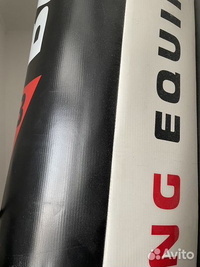 Боксерская мешок-груша BAX кожаная с перчатками