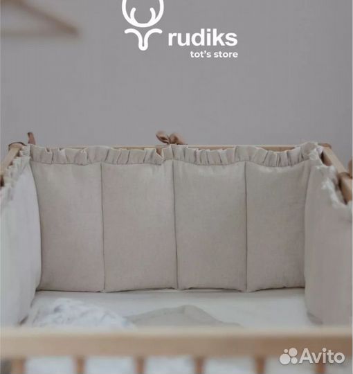 Бортики на детскую кроватку