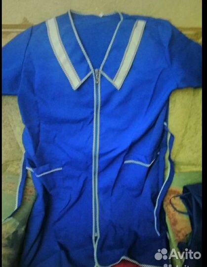 Новый, качественный халат для продавца(р.52)