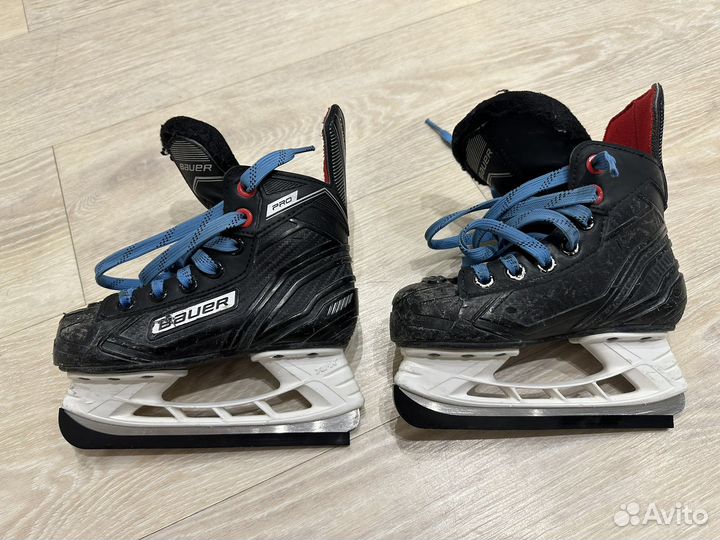 Хоккейные коньки bauer детские