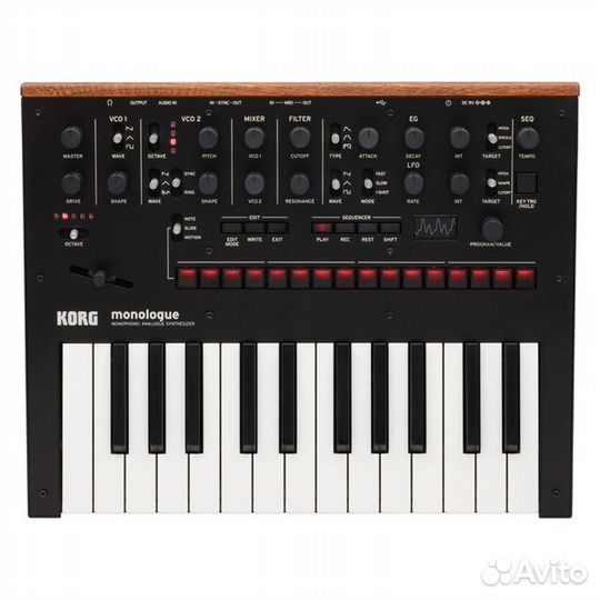 Синтезатор Korg Monologue Black