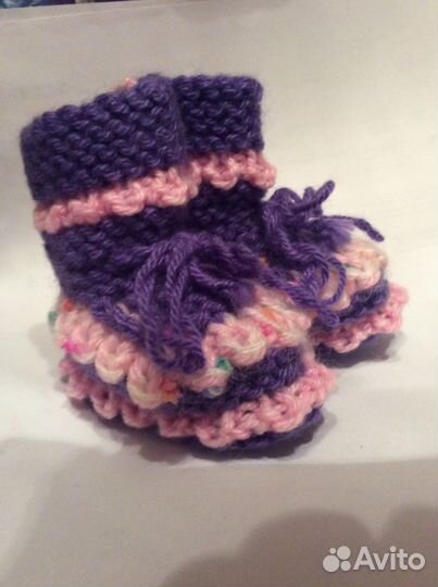 Пинетки вязаные