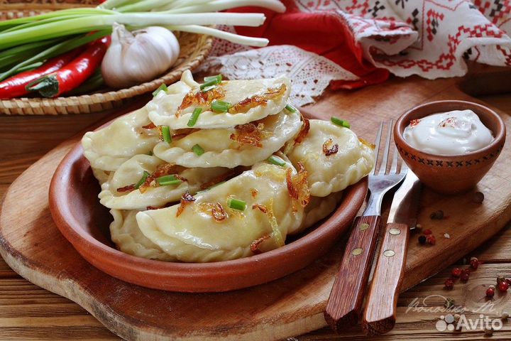 Домашние пельмени, вареники, котлеты