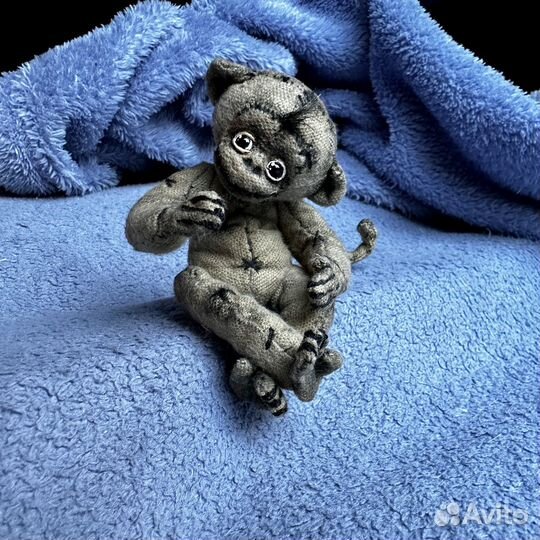 Обезьянка-тэдди. Мягкая коллекционная игрушка