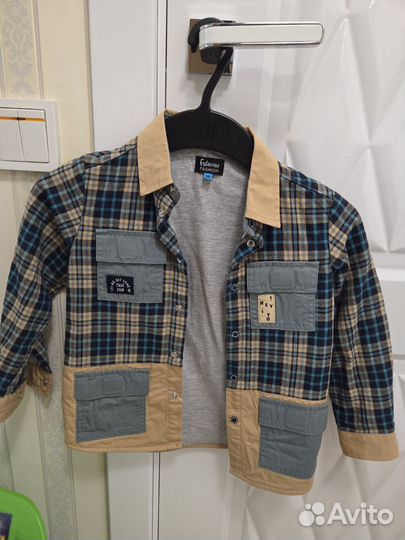 Детские рубашки на мальчика