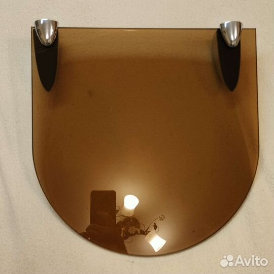 Полка навесная стеклянная