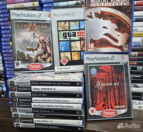 Игры PlayStation 2 лицензия