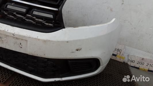 Бампер передний dacia sandero 2 (JDN28G501)
