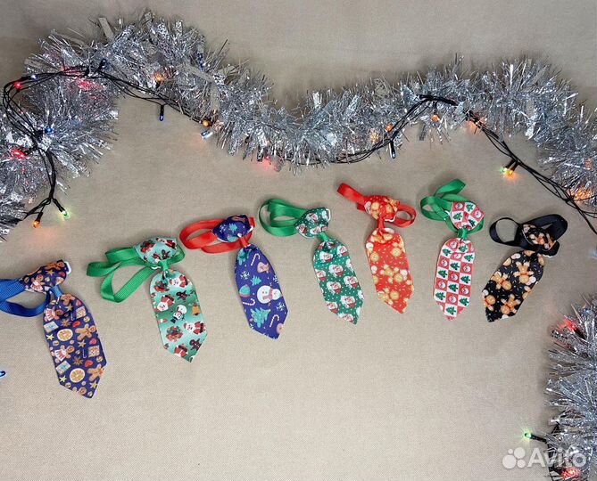 Новогодний галстук