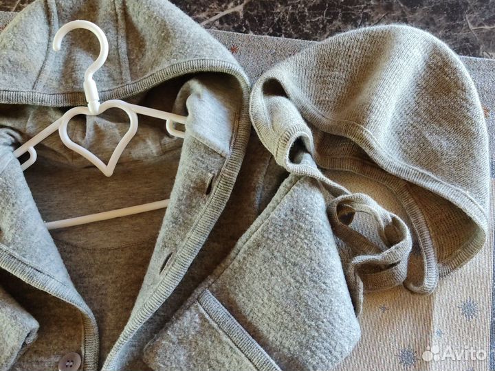 Disana шерстяной комбинезон, шапочка