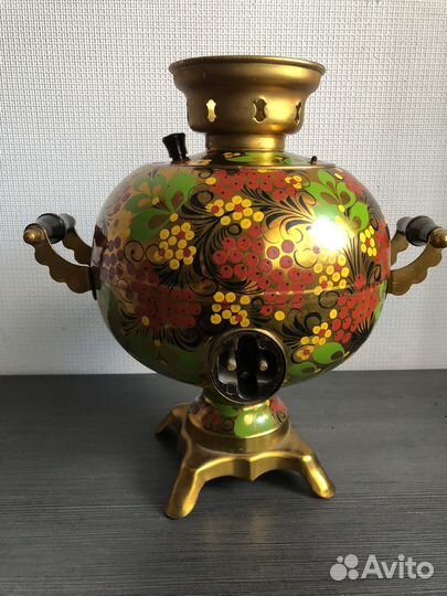 Самовар электрический с художественной ручной росп