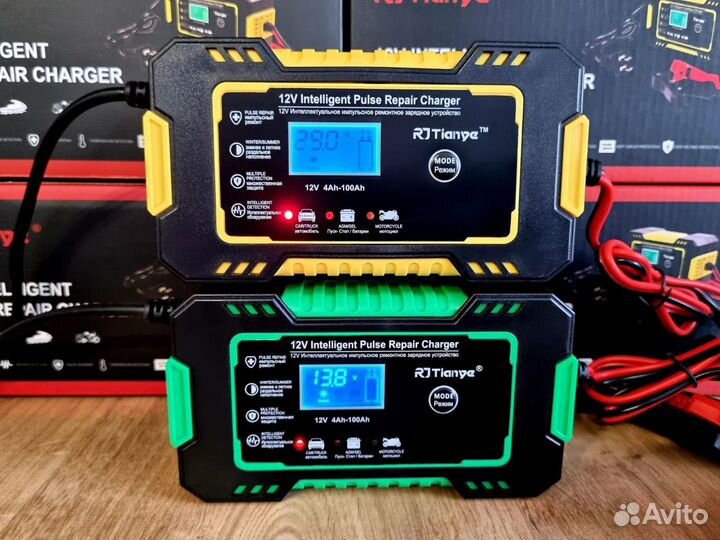 Зарядное устройство для акб 12В (автоматическое)