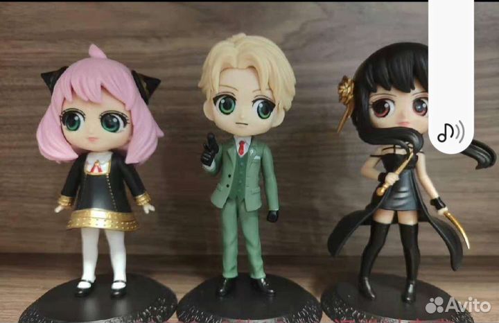 Аниме фигурки spai family