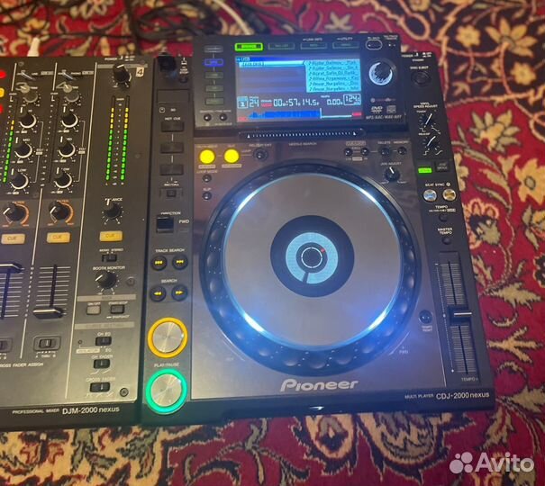 Диджейский комплект DJM- 2000 NXS и CDJ-2000 NXS