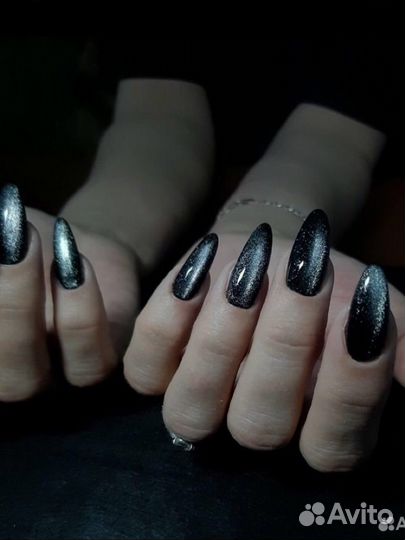 Наращивание ногтей, маникюр, педикюр