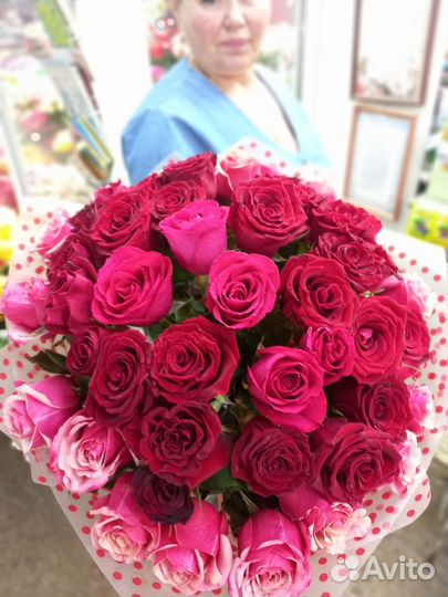 Букеты, розы, тюльпаны в наличии