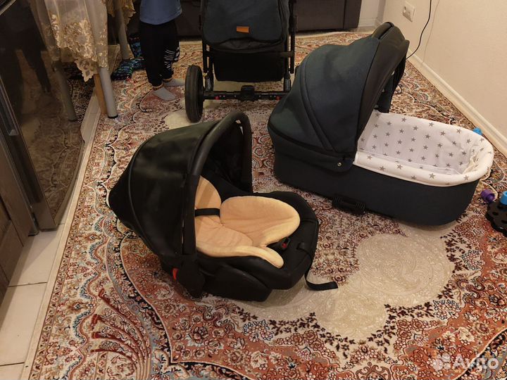 Коляска 3 в 1 CAR baby polo