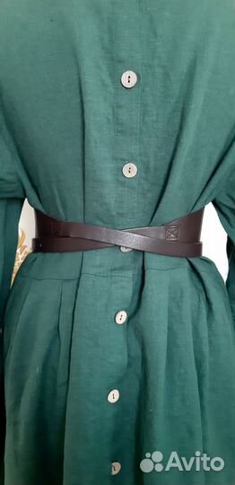 Ремень-портупея натуральная кожа италия