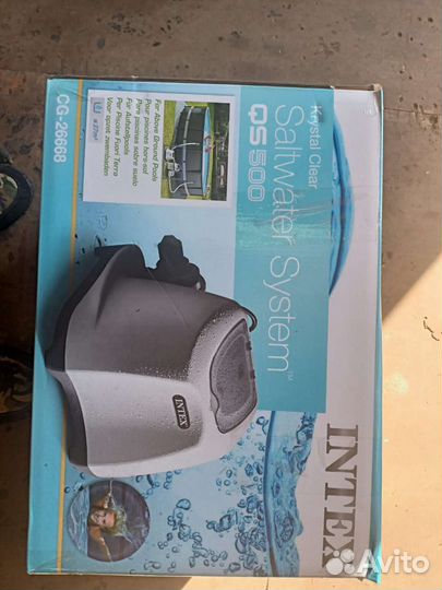 Хлор генератор Intex Saltwater System QS500