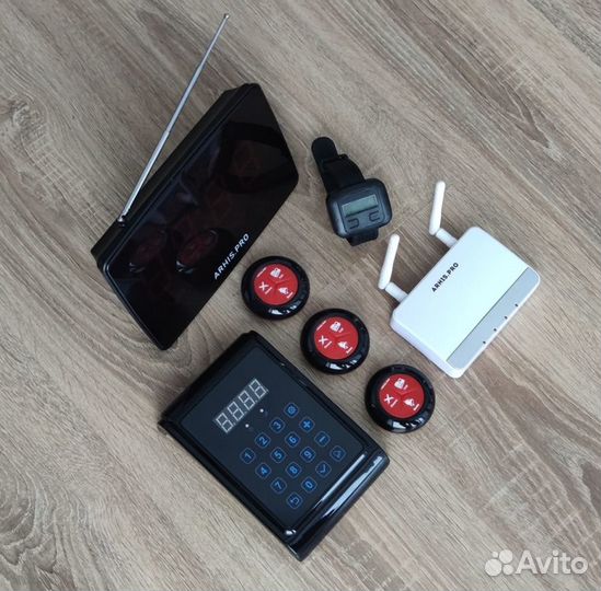 Кнопка вызова медперсонала, персонала, врача, часы