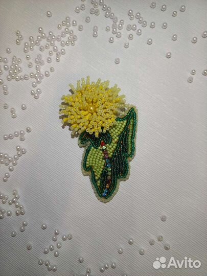 Брошь ручной работы