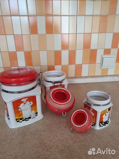 Керамические банки (набор)