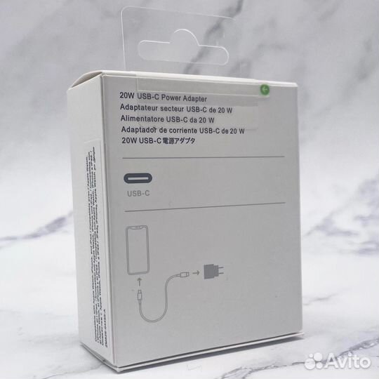 Адаптер apple 20w