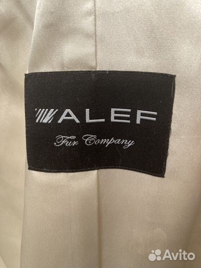 Шуба из коллекционного меха норки