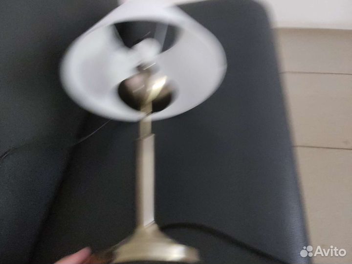 Лампа настольная черненая бронза