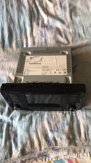 Магнитола с колонками оригинал skoda yeti 2016г