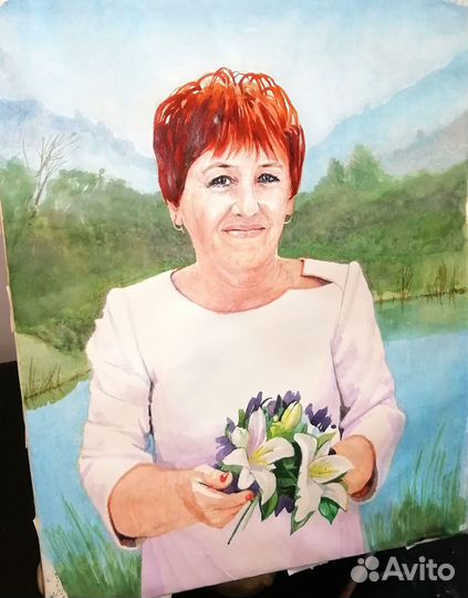 Картина маслом на холсте пейзаж