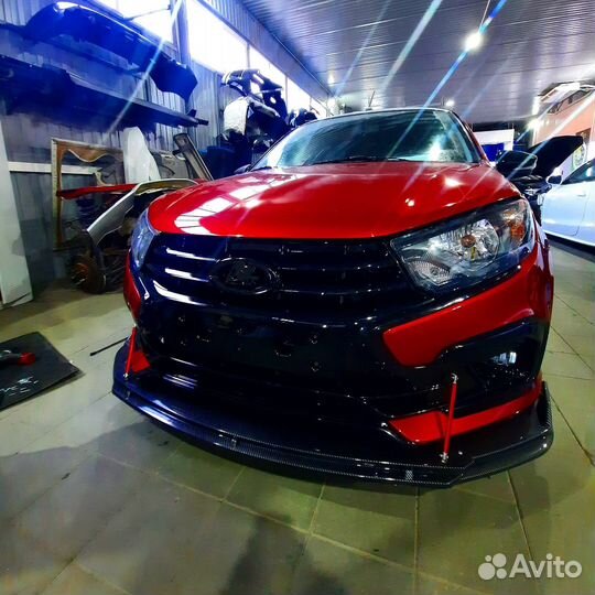 Передний Бампер Drive Active Гранта Fl