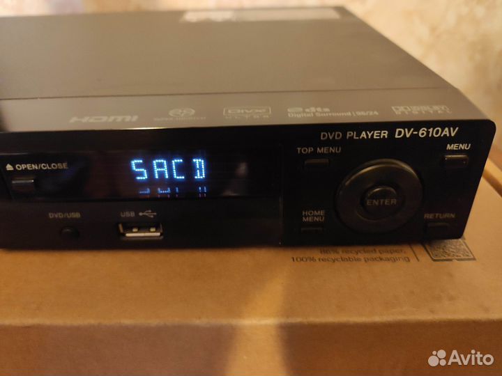 Dvd-A SaCD r Pioneer dv 610 прошитый