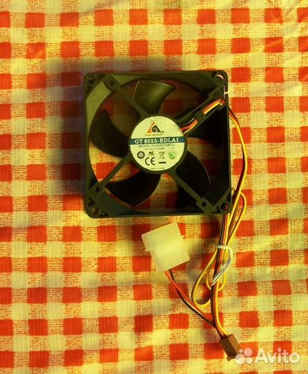 Вентилятор glacialtech GT8025-bdla1 для пк
